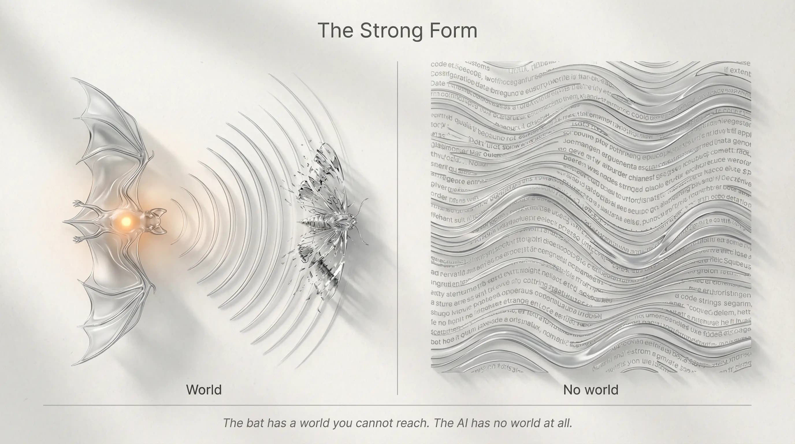 The strong form — claims worth defending hard
