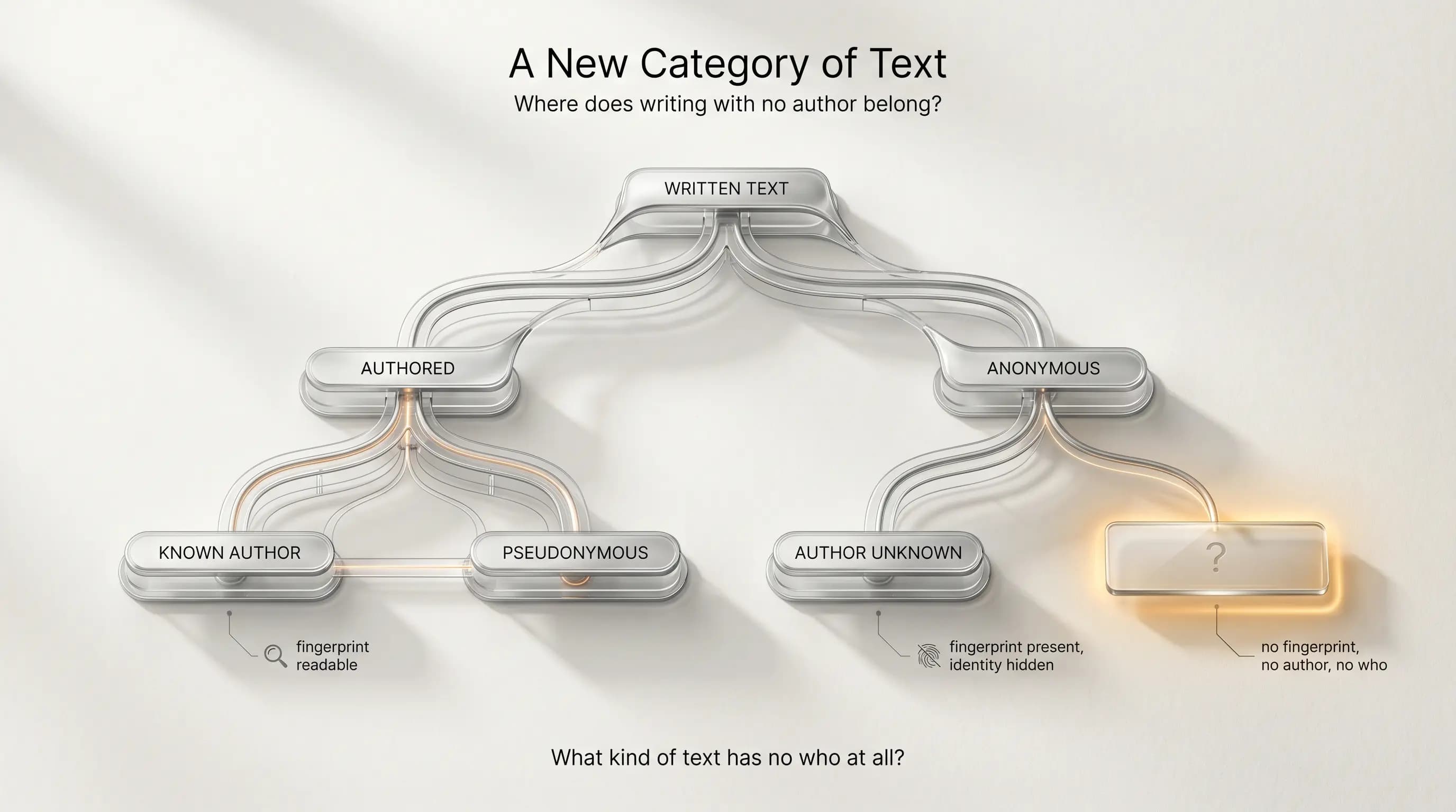 A new category of text — neither human nor traditional machine